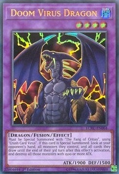 Doom Virus Dragon (LCKC-EN064)  Ultra Rare