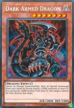 Dark Armed Dragon (LCKC-EN068)  Secret Rare