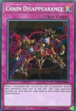 Chain Disappearance (LCKC-EN094)  Secret Rare