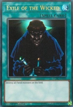 Exile of the Wicked (LCKC-EN100)  Ultra Rare