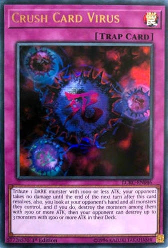 Crush Card Virus (Version 2) (LCKC-EN046)  Ultra Rare