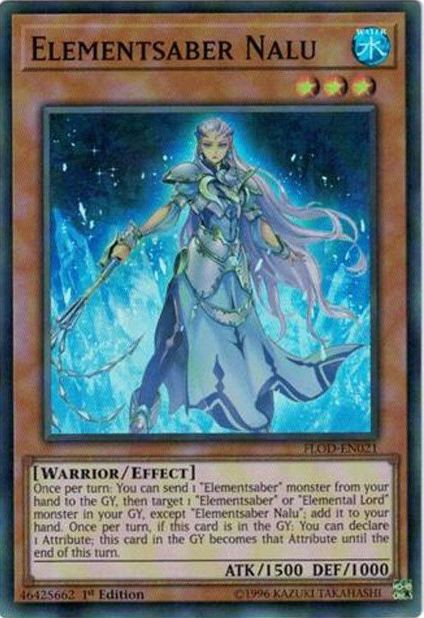 Elementsaber Nalu (FLOD-EN021) Super Rare