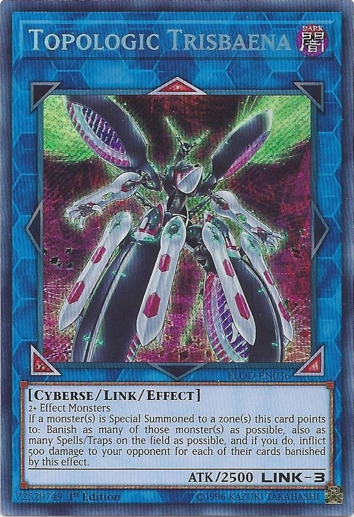 Topologic Trisbaena (FLOD-EN036) Secret Rare