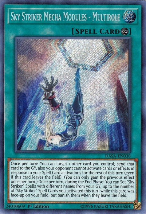 Sky Striker Mecha Modules - Multirole (DASA-EN038)  Secret Rare