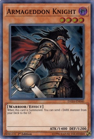 Armageddon Knight (DASA-EN040)  Super Rare