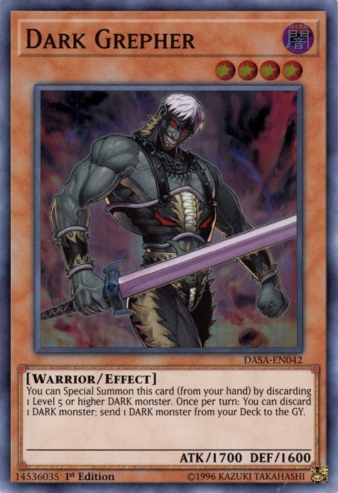 Dark Grepher (DASA-EN042) Super Rare