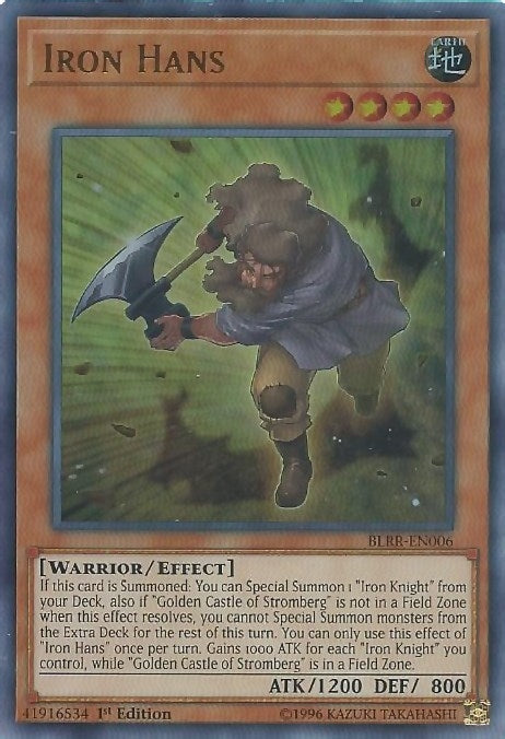 Iron Hans (BLRR-EN006)  Ultra Rare