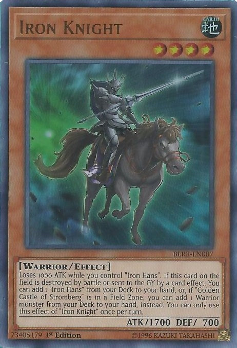 Iron Knight (BLRR-EN007)  Ultra Rare