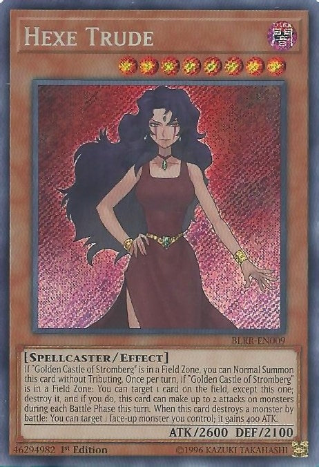 Hexe Trude (BLRR-EN009)  Secret Rare