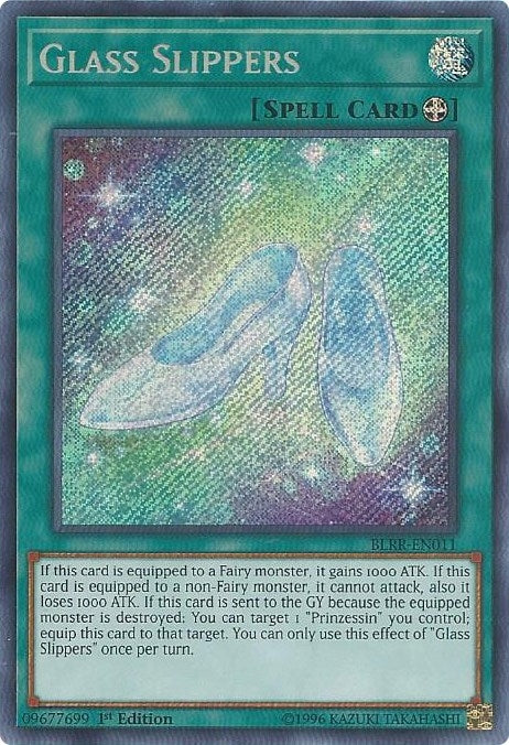 Glass Slippers (BLRR-EN011)  Secret Rare