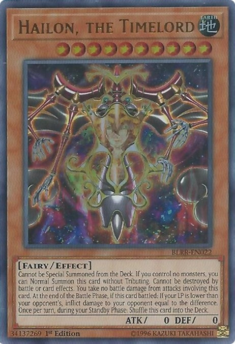 Hailon, the Timelord (BLRR-EN022)  Ultra Rare