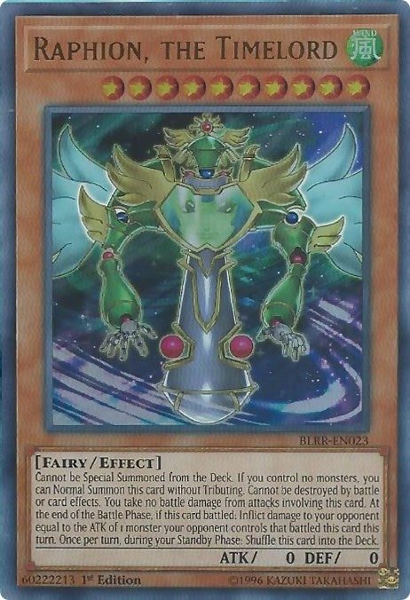 Raphion, the Timelord (BLRR-EN023)  Ultra Rare