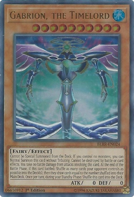 Gabrion, the Timelord (BLRR-EN024)  Ultra Rare
