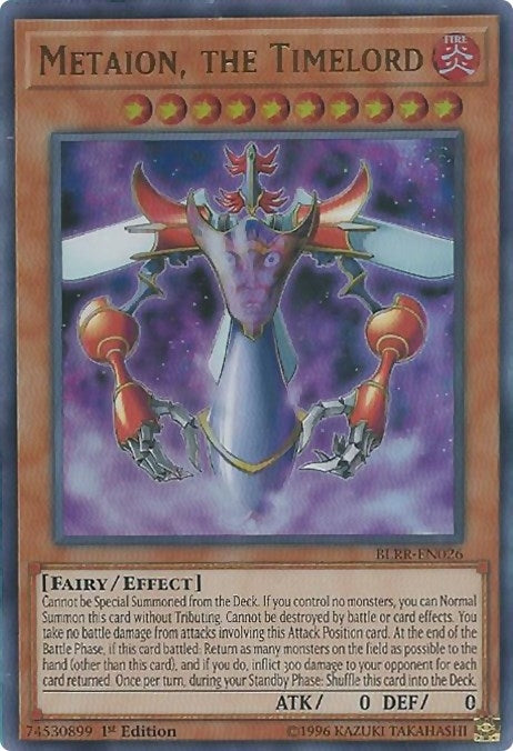 Metaion, the Timelord (BLRR-EN026)  Ultra Rare