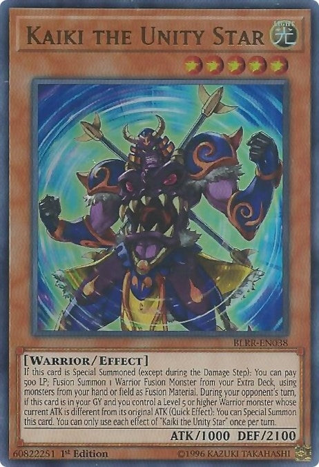 Kaiki the Unity Star (BLRR-EN038)  Ultra Rare