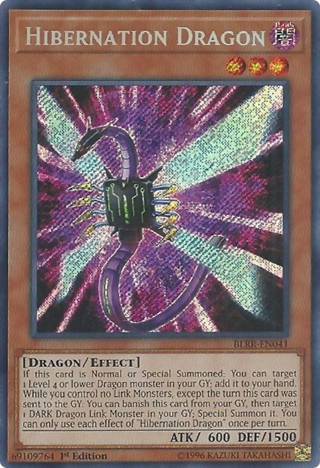 Hibernation Dragon (BLRR-EN041)  Secret Rare