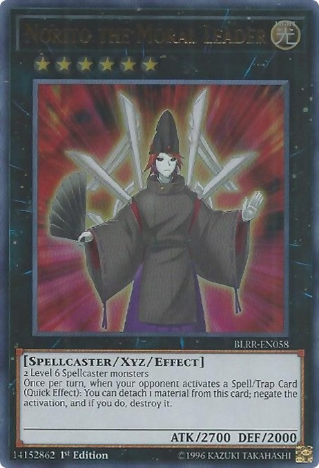 Norito the Moral Leader (BLRR-EN058)  Ultra Rare