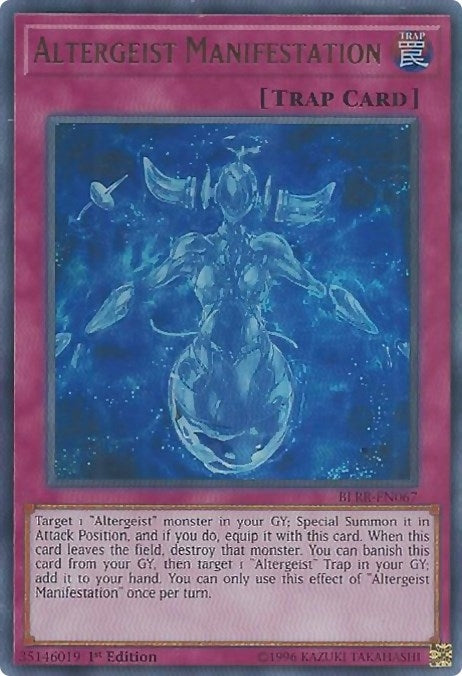 Altergeist Manifestation (BLRR-EN067) (1st Edition)