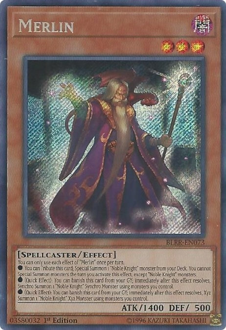 Merlin (BLRR-EN073)  Secret Rare