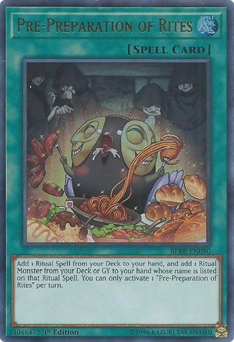 Pre-Preparation of Rites (BLRR-EN090)  Ultra Rare