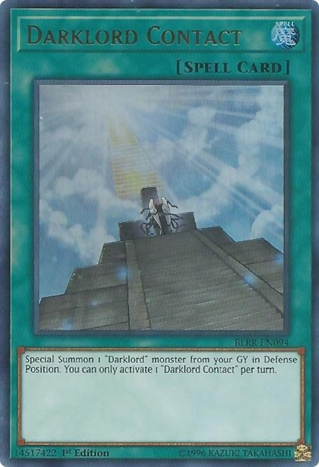 Darklord Contact (BLRR-EN094)  Ultra Rare