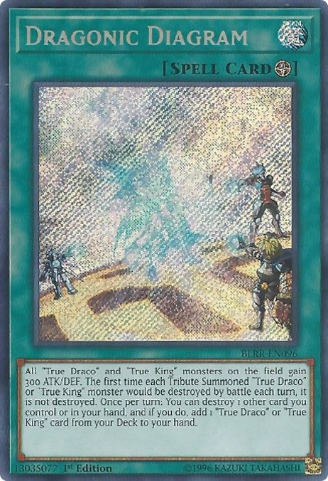 Dragonic Diagram (BLRR-EN096)  Secret Rare