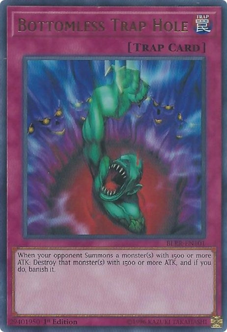 Bottomless Trap Hole (BLRR-EN101)  Ultra Rare