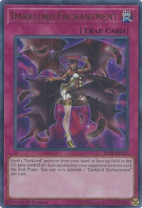 Darklord Enchantment (BLRR-EN103)  Ultra Rare