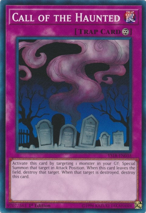 Call of the Haunted (YS18-EN035) Common
