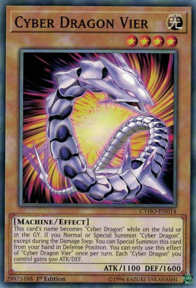 Cyber Dragon Vier (CYHO-EN014) Common