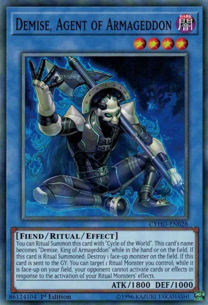 Demise, Agent of Armageddon (CYHO-EN028) Common