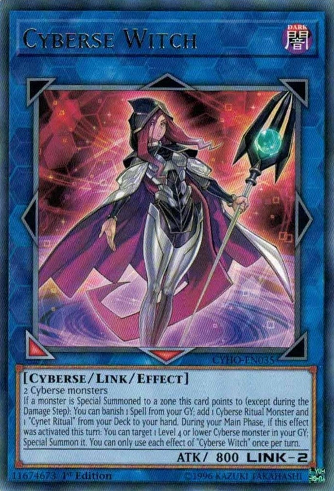 Cyberse Witch (CYHO-EN035) Rare