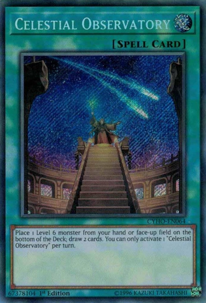 Celestial Observatory (CYHO-EN064) Secret Rare