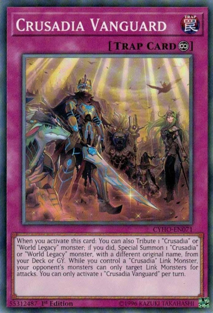 Crusadia Vanguard (CYHO-EN071) Common