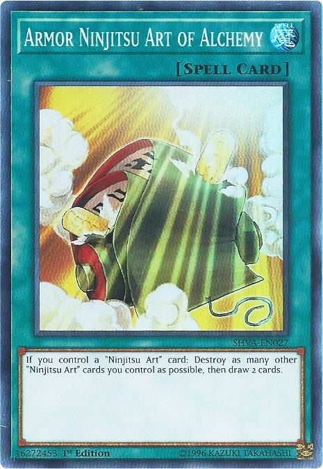 Armor Ninjitsu Art of Alchemy (SHVA-EN027) Super Rare