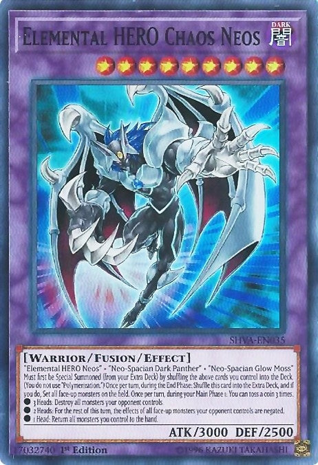 Elemental HERO Chaos Neos (SHVA-EN035) Super Rare