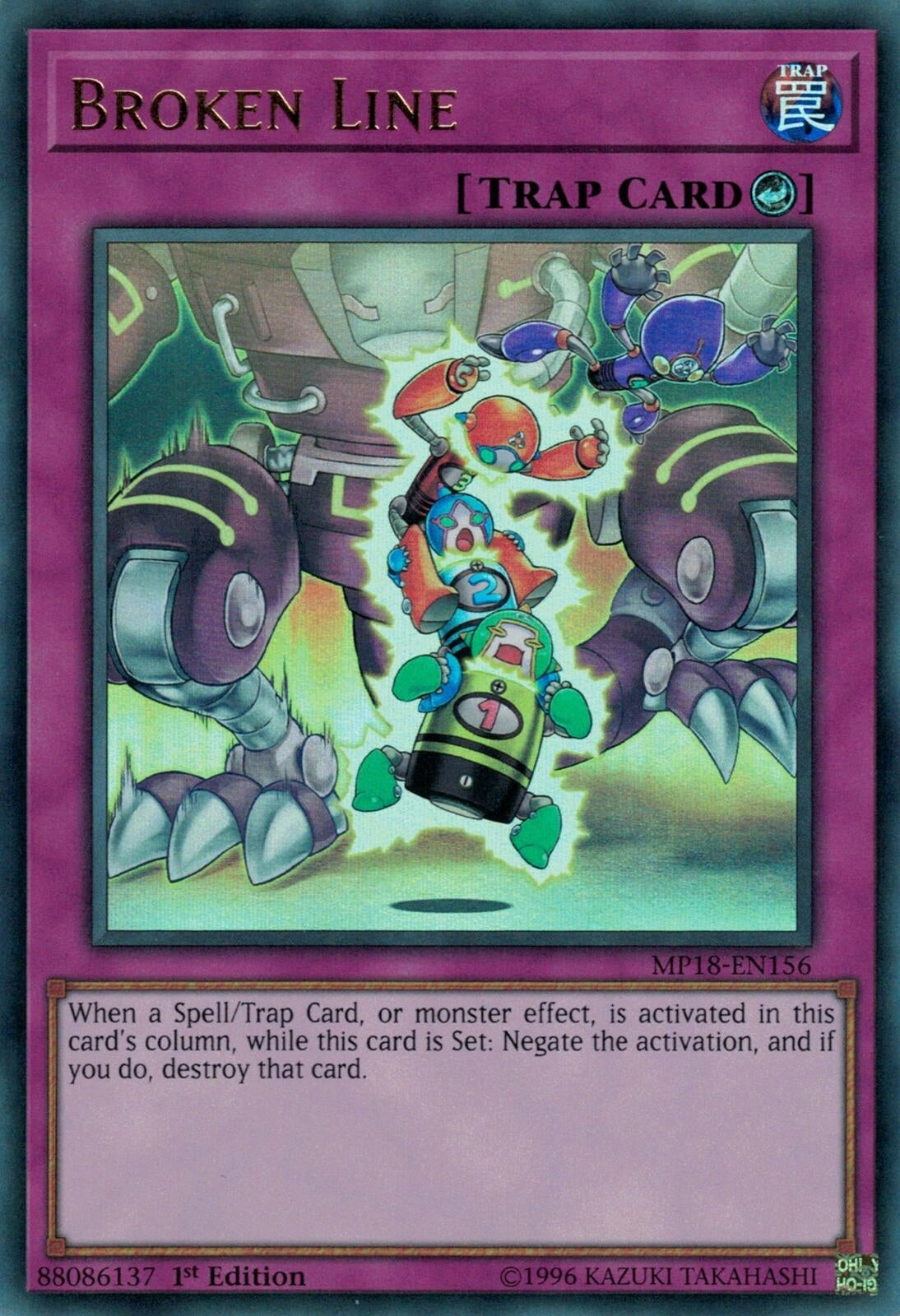 Broken Line (MP18-EN156) Ultra Rare