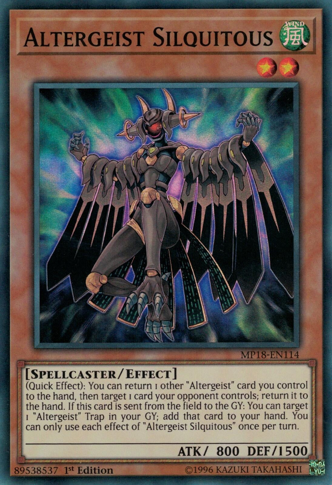 Altergeist Silquitous (MP18-EN114) Super Rare