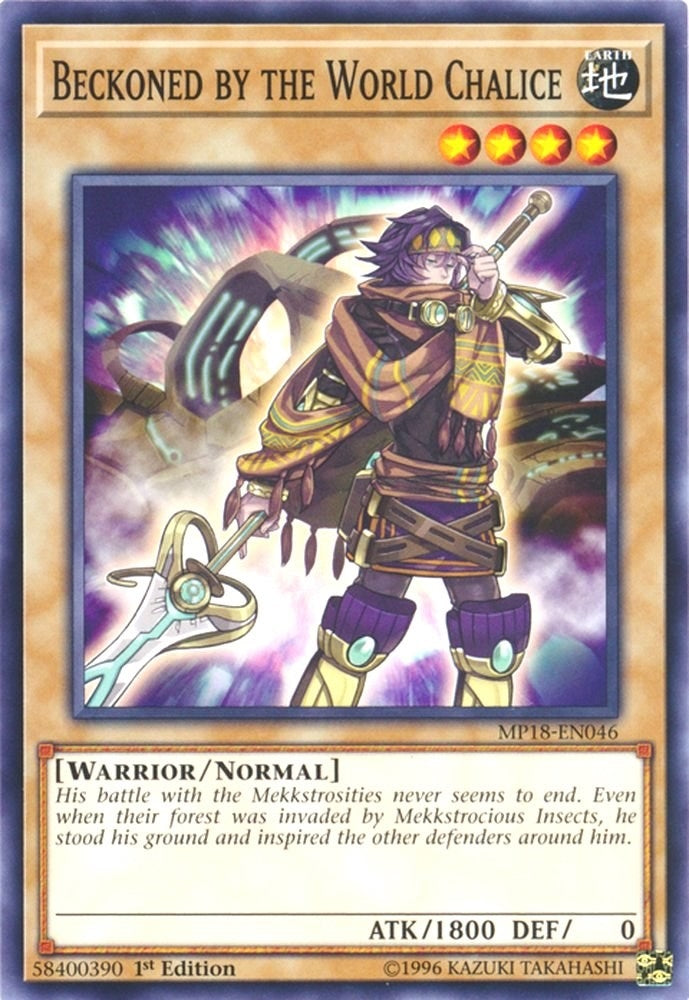 Beckoned by the World Chalice (MP18-EN046) Common