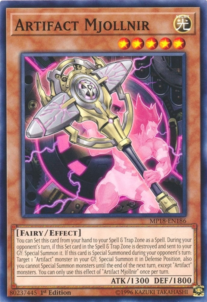 Artifact Mjollnir (MP18-EN186) Common