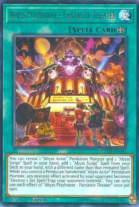 Abyss Playhouse - Fantastic Theater (LED3-EN048) Rare