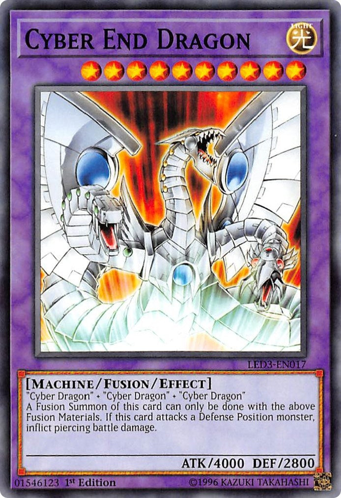 Cyber End Dragon (LED3-EN017) Common