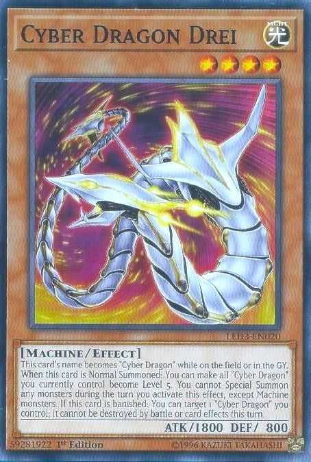 Cyber Dragon Drei (LED3-EN020) Common