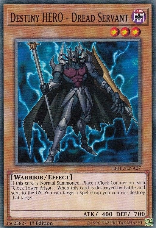 Destiny HERO - Dread Servant (LEHD-ENA07) Common