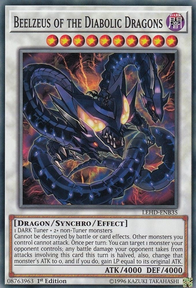 Beelzeus of the Diabolic Dragons (LEHD-ENB35) Common