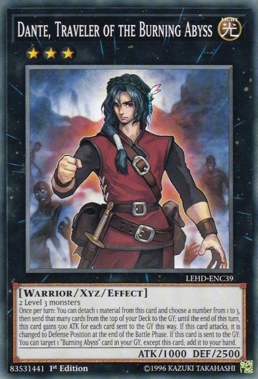 Dante, Traveler of the Burning Abyss (LEHD-ENC39) Common