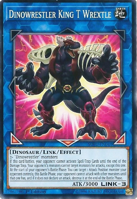 Dinowrestler King T Wrextle (SOFU-EN041) Common