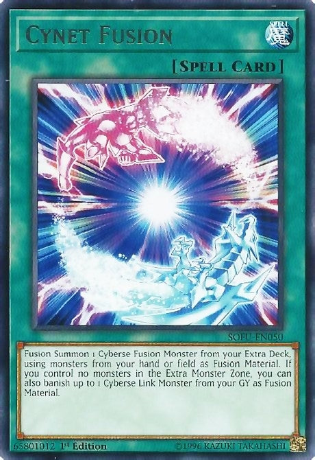 Cynet Fusion (SOFU-EN050) Rare