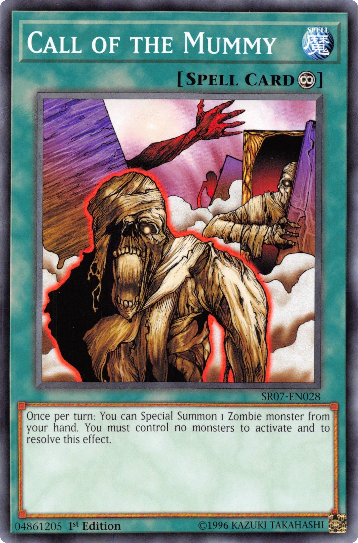 Call of the Mummy (SR07-EN028) Common