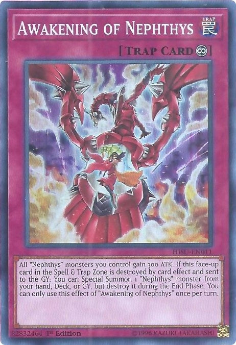 Awakening of Nephthys (HISU-EN011) Super Rare